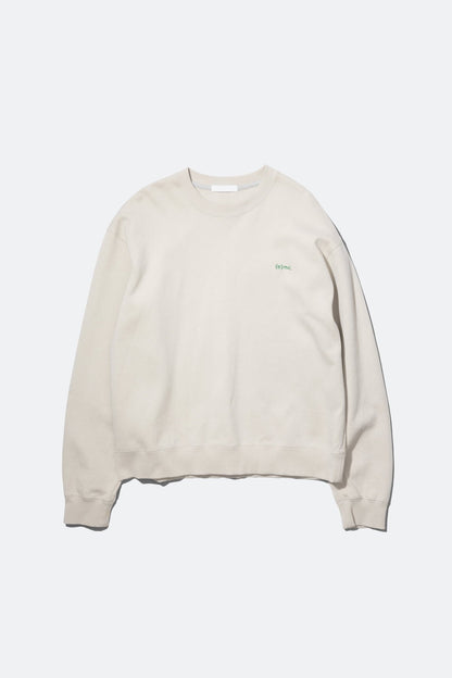 (empty) manual co. embroidery sweater/ light beige - GROGROCERY