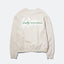 (empty) manual co. embroidery sweater/ light beige - GROGROCERY