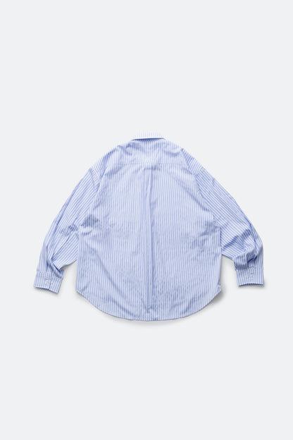 (empty) manual co. everyday shirt/ blue stripes - GROGROCERY