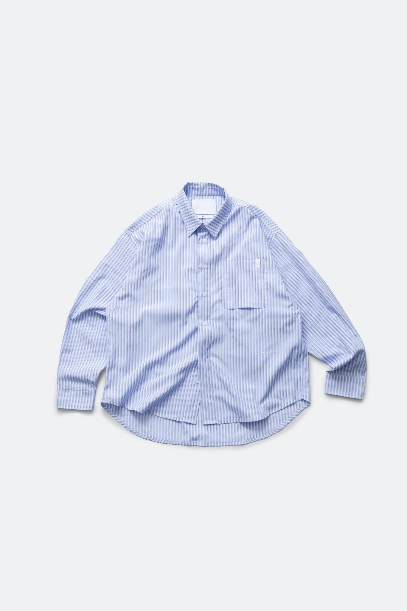(empty) manual co. everyday shirt/ blue stripes - GROGROCERY