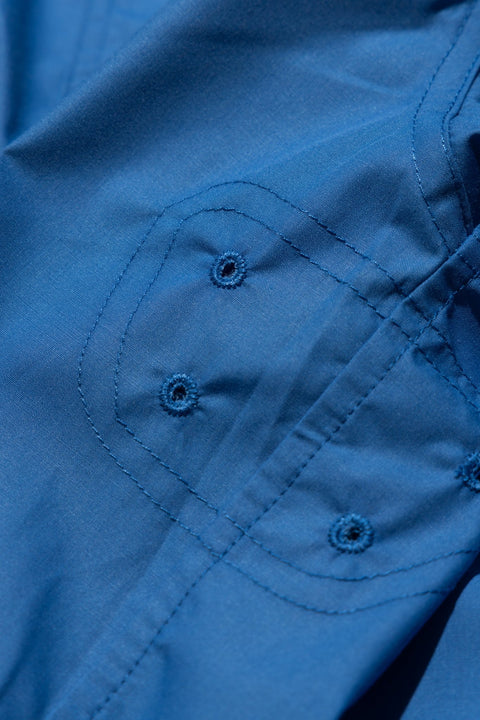 (empty) manual co. everyday shirt/ electric blue - GROGROCERY