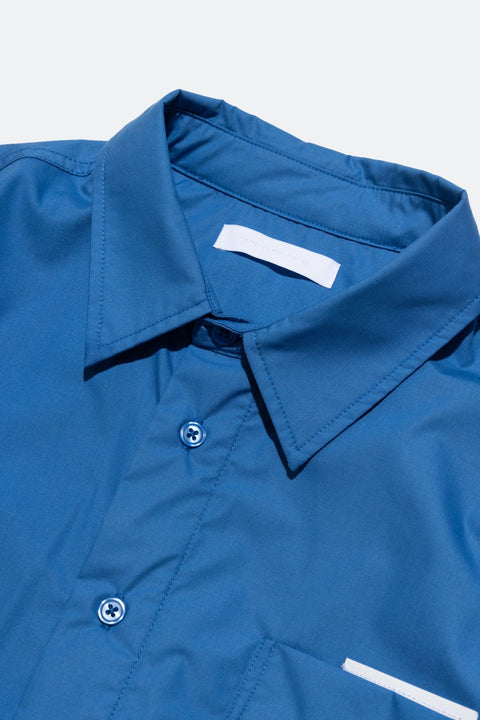 (empty) manual co. everyday shirt/ electric blue - GROGROCERY