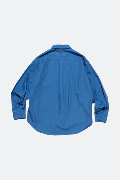 (empty) manual co. everyday shirt/ electric blue - GROGROCERY