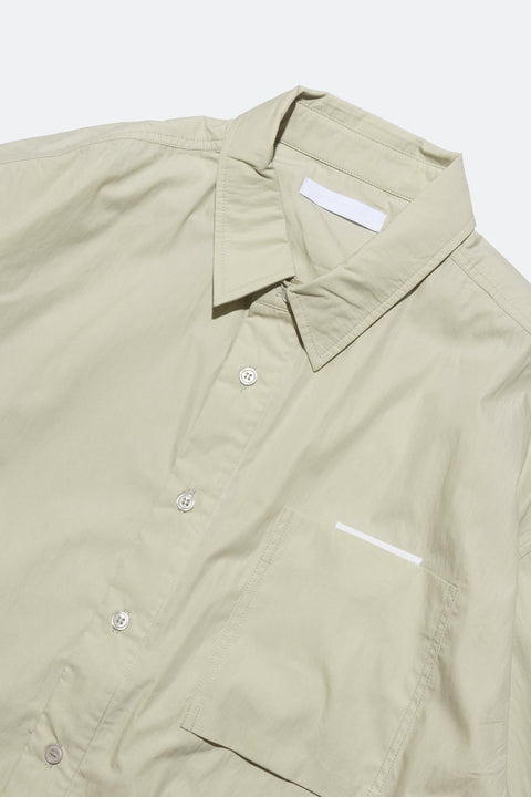 (empty) manual co. everyday shirt/ light pistachio - GROGROCERY