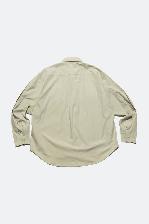 (empty) manual co. everyday shirt/ light pistachio - GROGROCERY