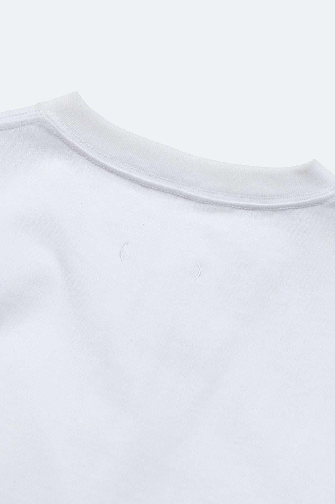 (empty) manual co. henley neck tee/ white - GROGROCERY