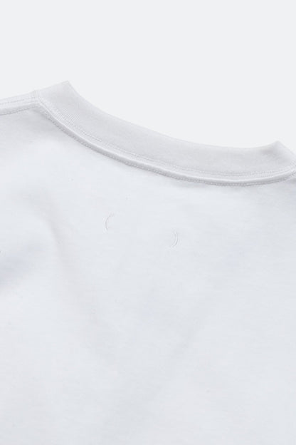 (empty) manual co. henley neck tee/ white - GROGROCERY