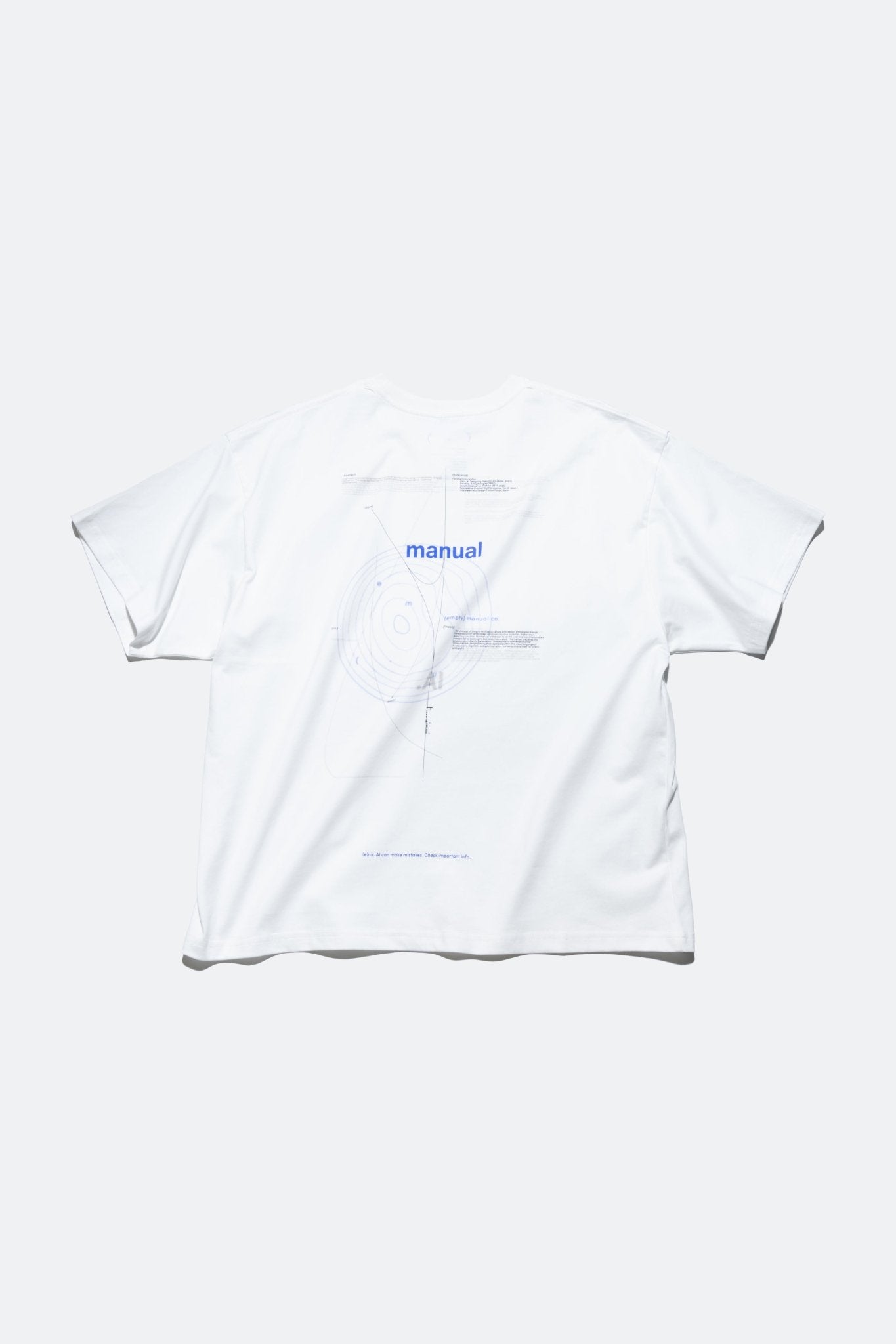 (empty) manual co. human cost tee - ALGORITHM - GROGROCERY