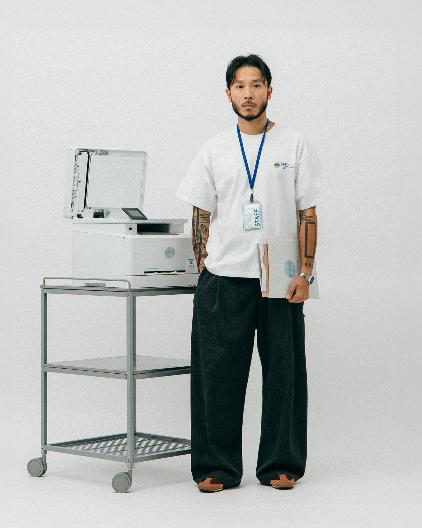 (empty) manual co. human cost tee - ALGORITHM - GROGROCERY