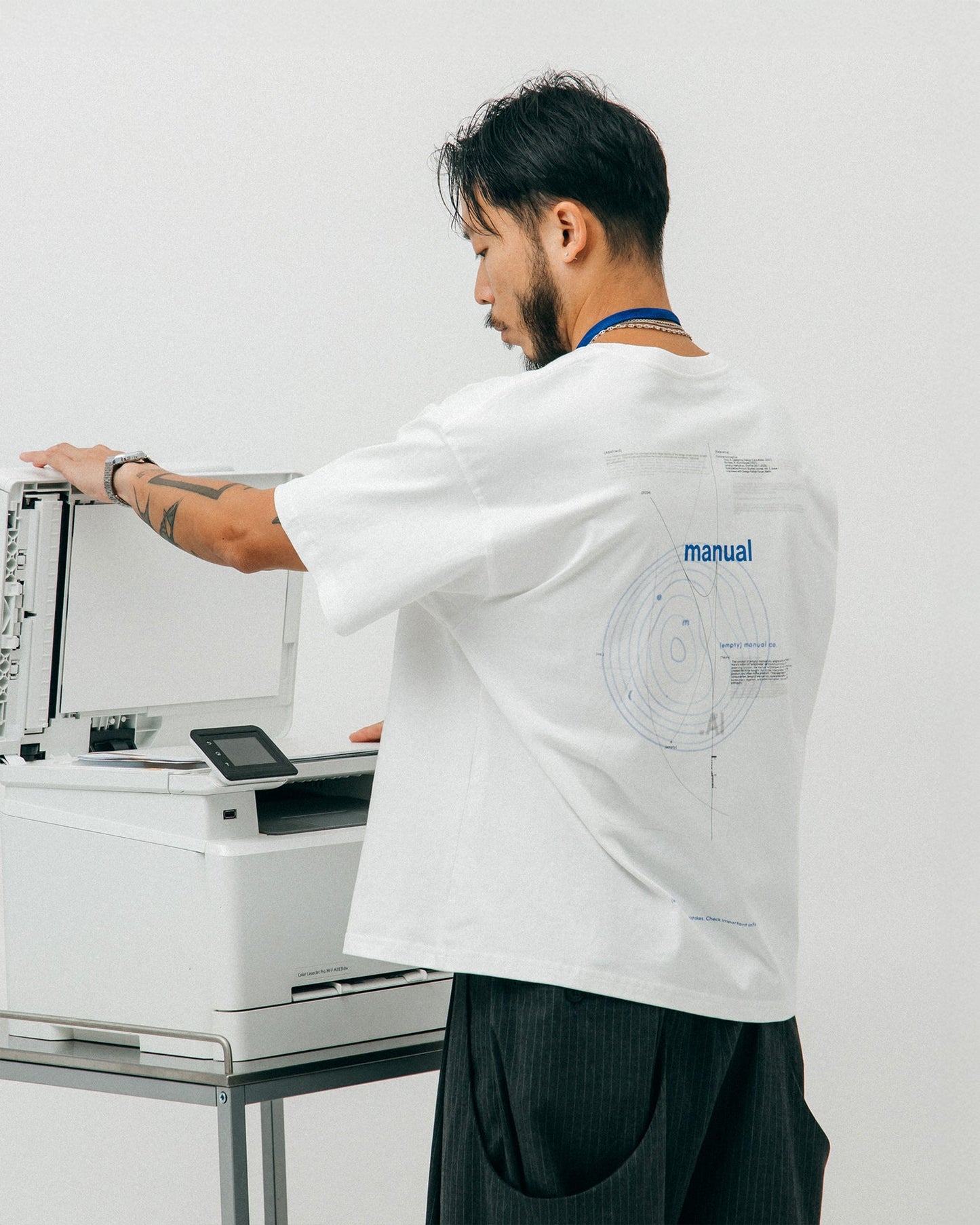 (empty) manual co. human cost tee - ALGORITHM - GROGROCERY