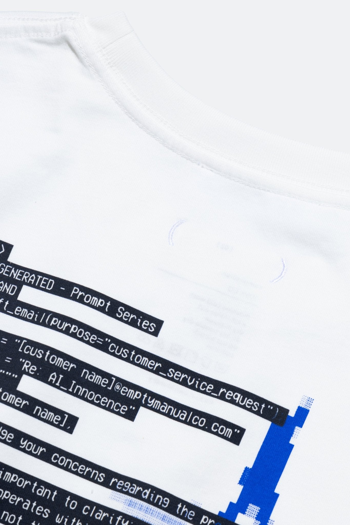 (empty) manual co. human cost tee - CHATBOT - GROGROCERY