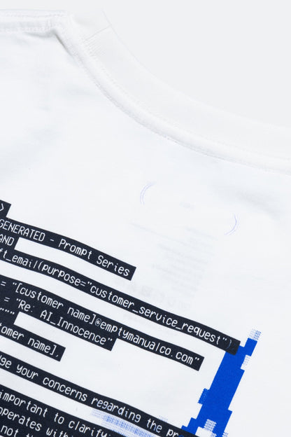 (empty) manual co. human cost tee - CHATBOT - GROGROCERY