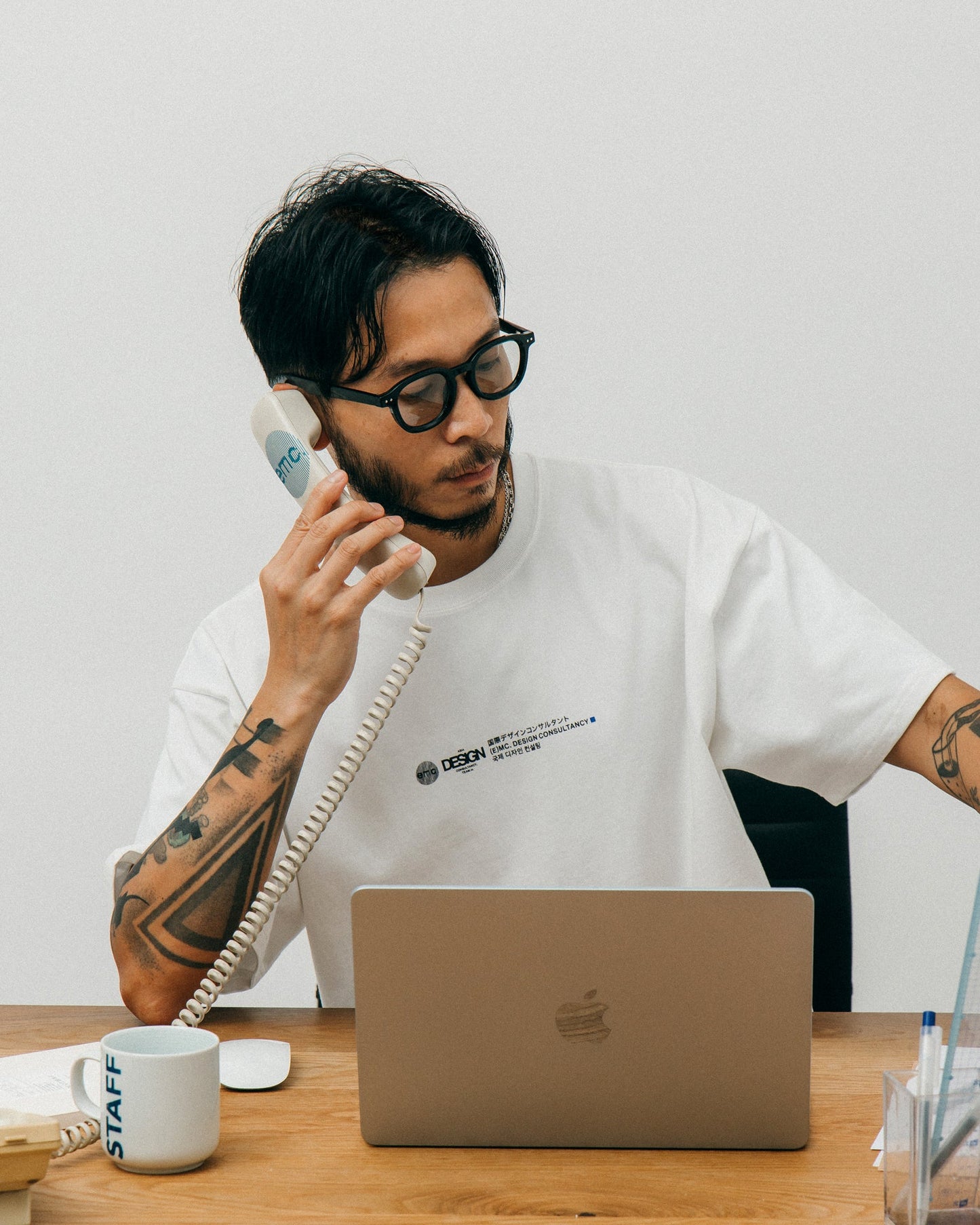 (empty) manual co. human cost tee - GENERATIVE - GROGROCERY