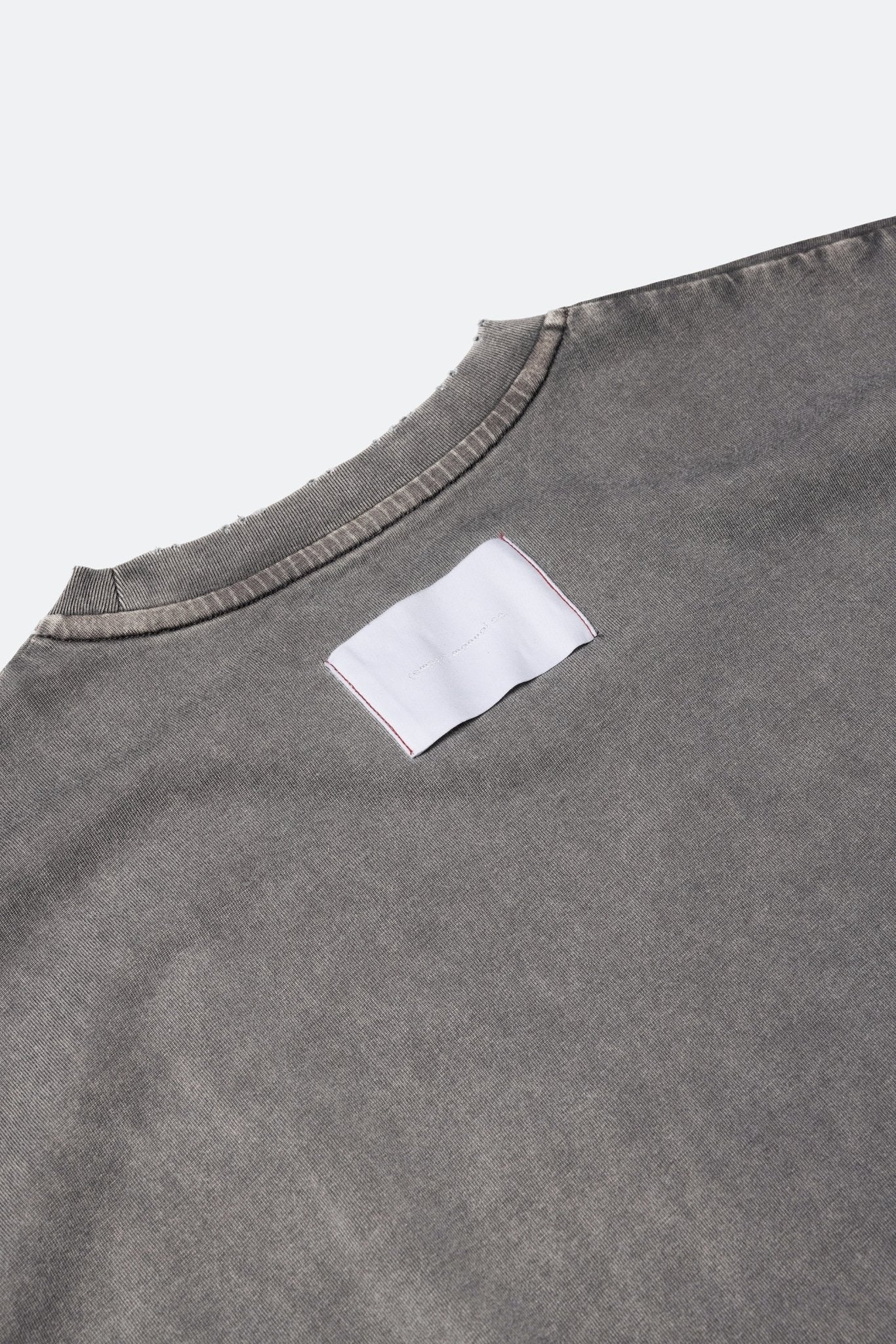 (empty) manual co. jinbei tee/ washed grey - GROGROCERY