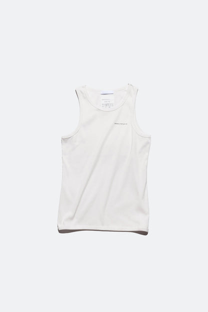 (empty) manual co. natty tank top/ white - GROGROCERY