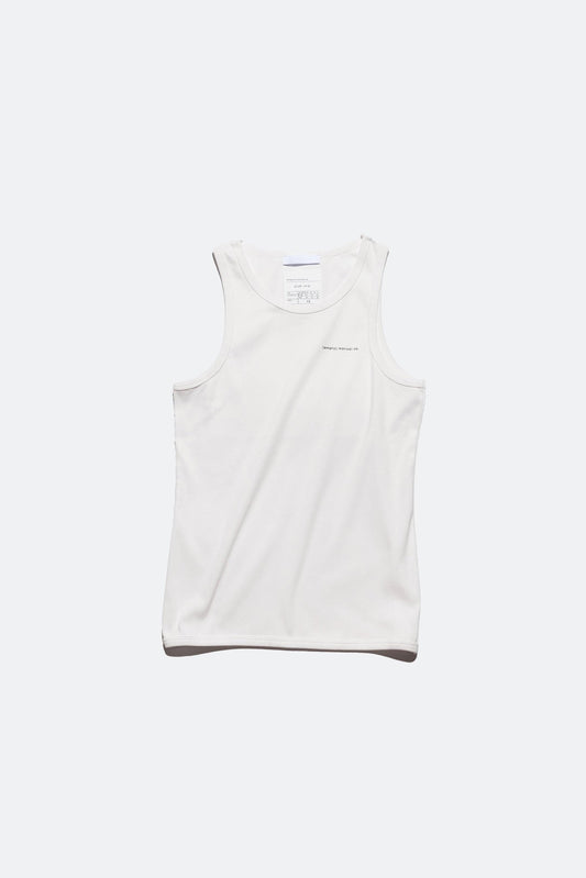 (empty) manual co. natty tank top/ white - GROGROCERY