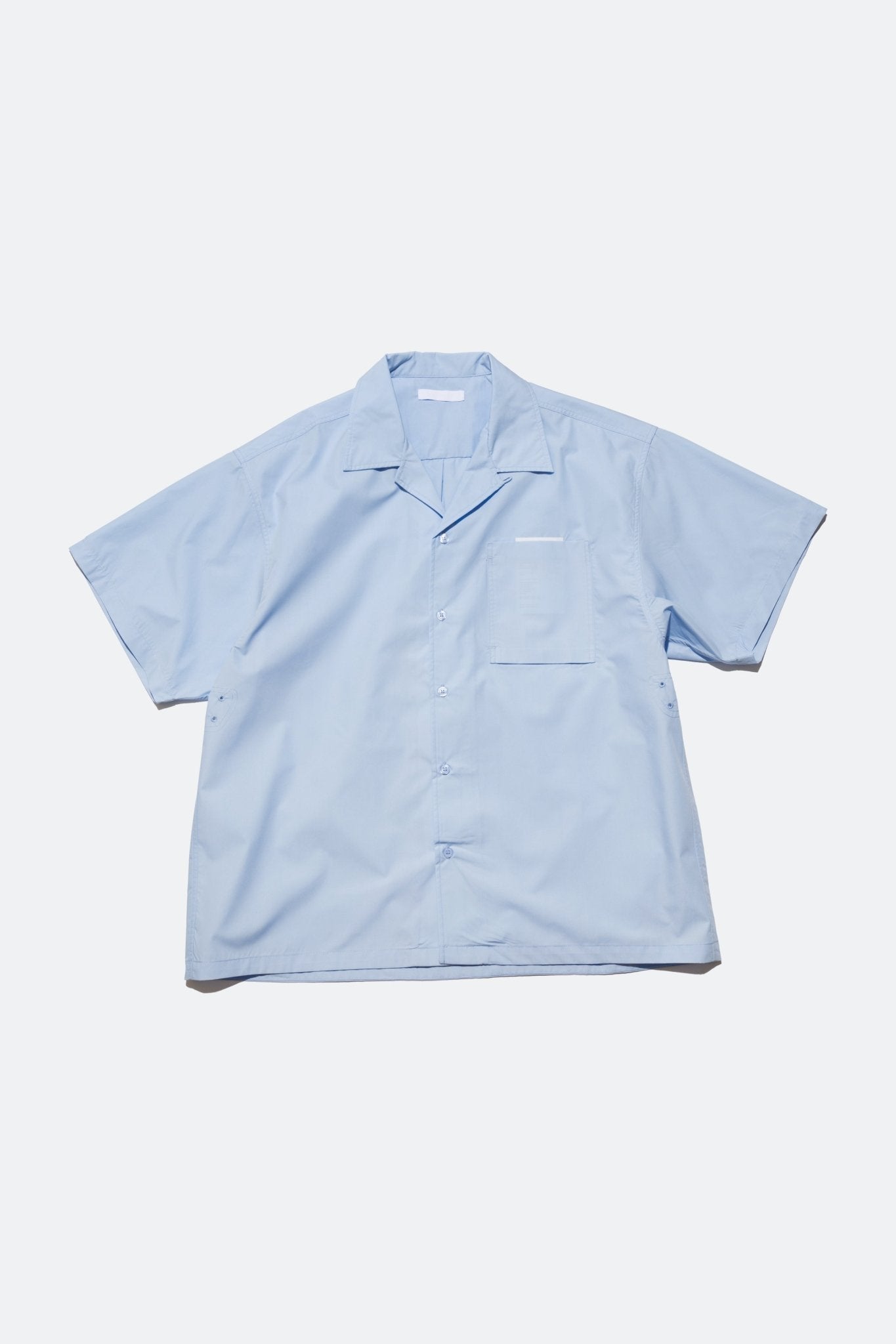(empty) manual co. pocket(s) shirt/ cotton blue - GROGROCERY