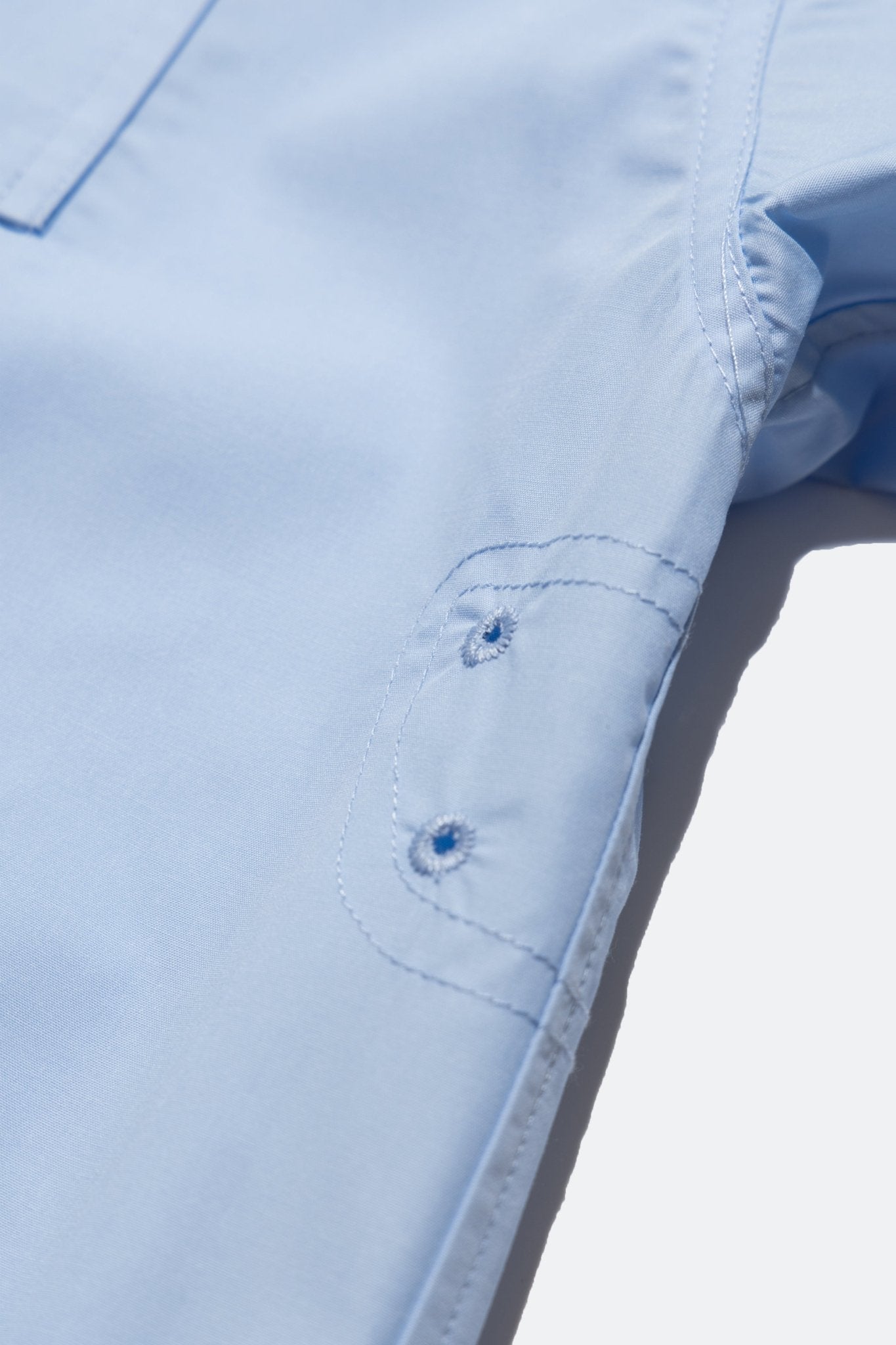 (empty) manual co. pocket(s) shirt/ cotton blue - GROGROCERY