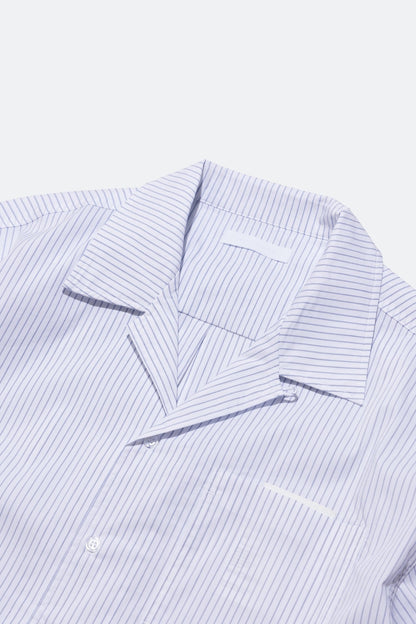 (empty) manual co. pocket(s) shirt/ white pinstripes - GROGROCERY