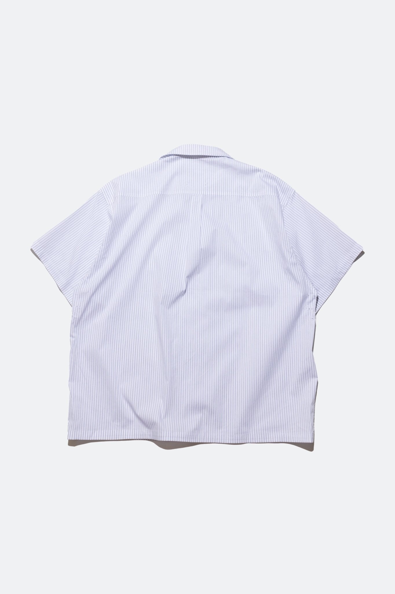 (empty) manual co. pocket(s) shirt/ white pinstripes - GROGROCERY