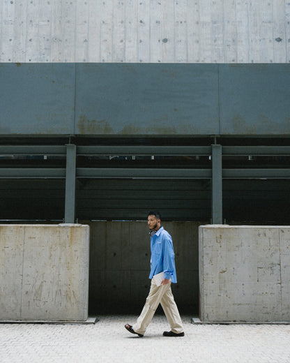 (empty) manual co. pseudo roll-up pants - GROGROCERY