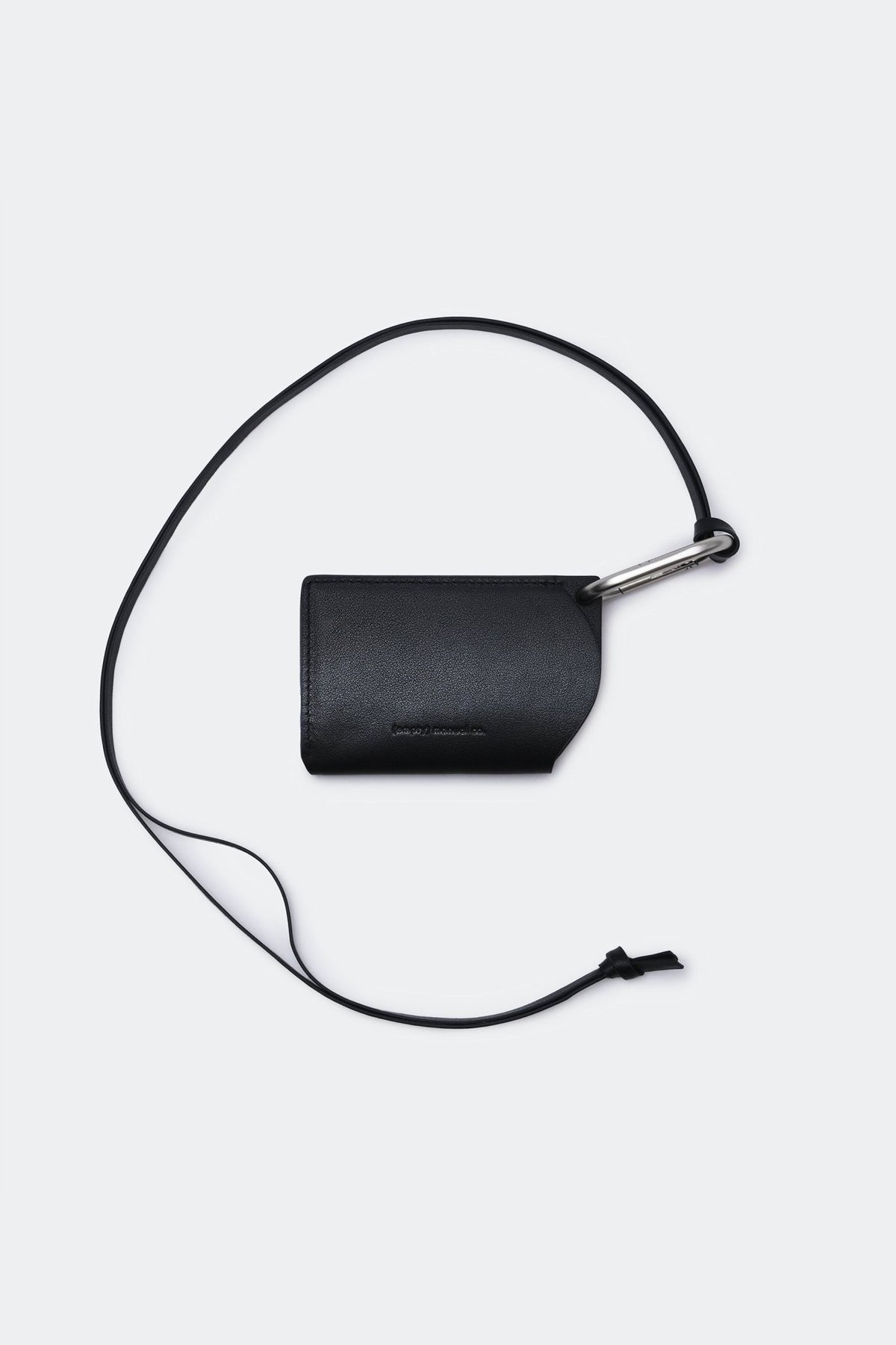 (empty) manual co. radius card holder - black - GROGROCERY
