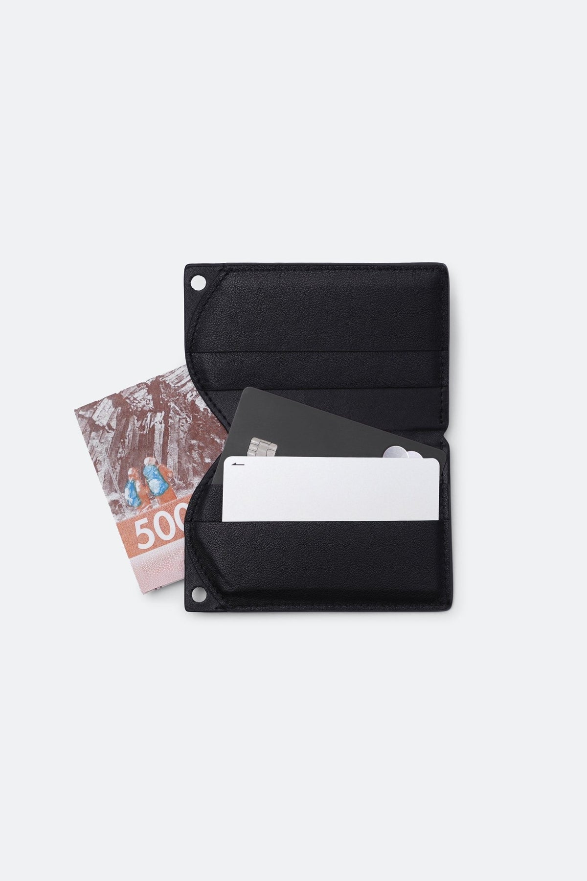 (empty) manual co. radius card holder - black - GROGROCERY