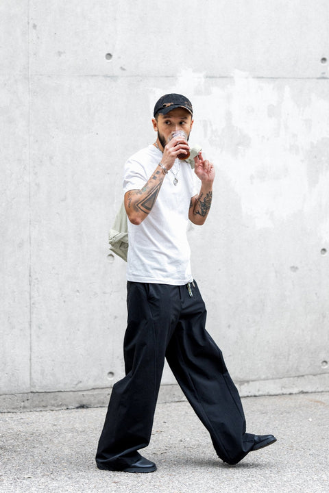 (empty) manual co. slack pants/ black - GROGROCERY