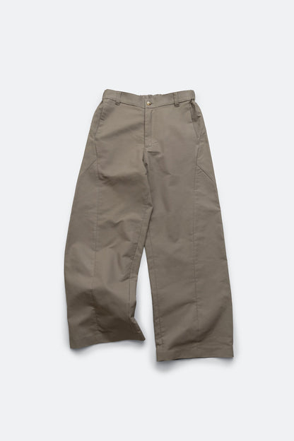 (empty) manual co. slack pants/ chestnut brown - GROGROCERY