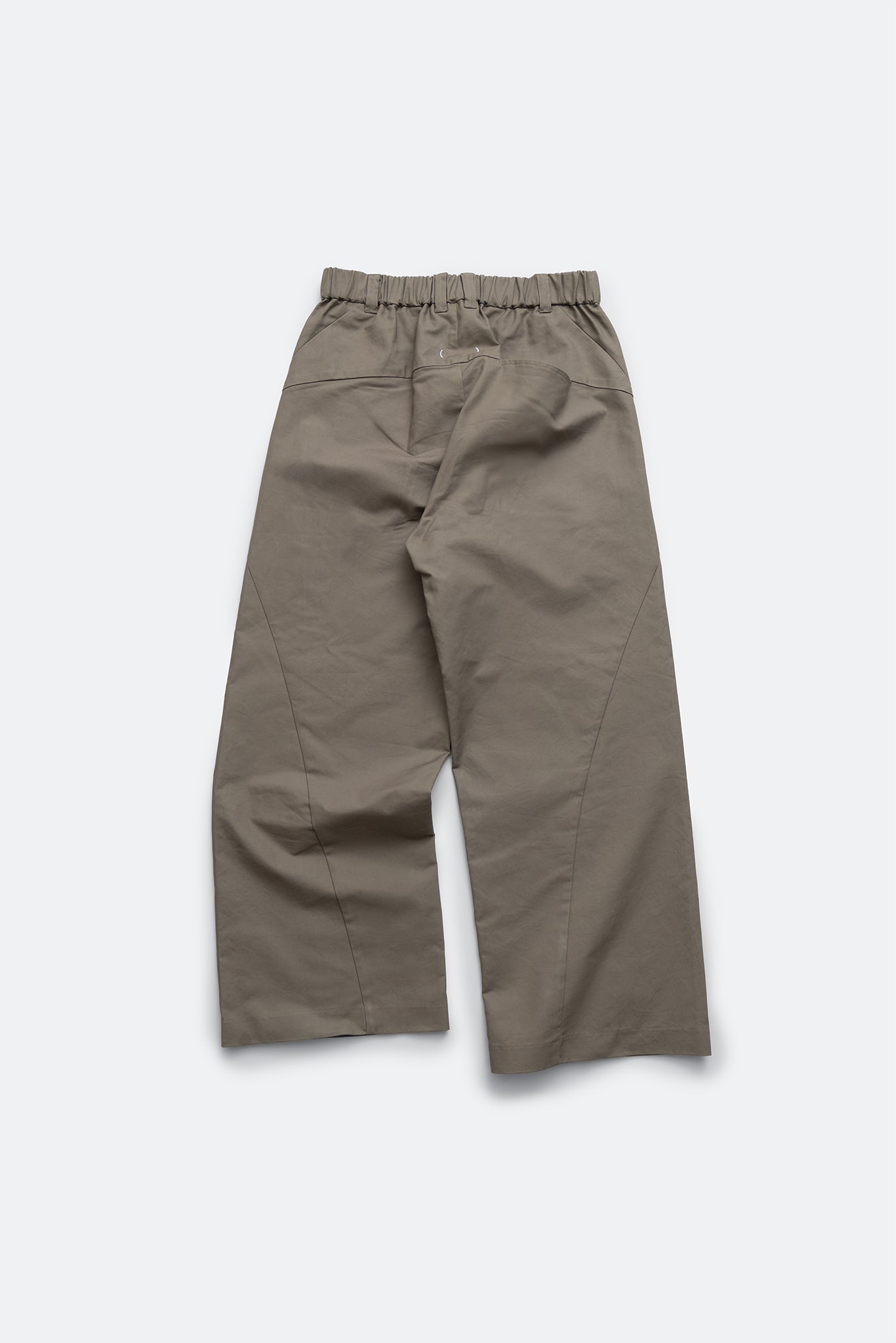(empty) manual co. slack pants/ chestnut brown - GROGROCERY
