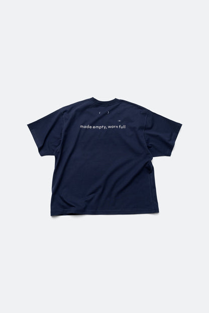 (empty) manual co. summer solstice tee/ navy blue - GROGROCERY