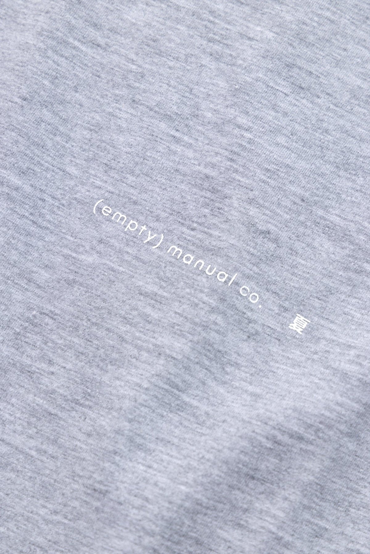 (empty) manual co. summer solstice tee/ off grey - GROGROCERY
