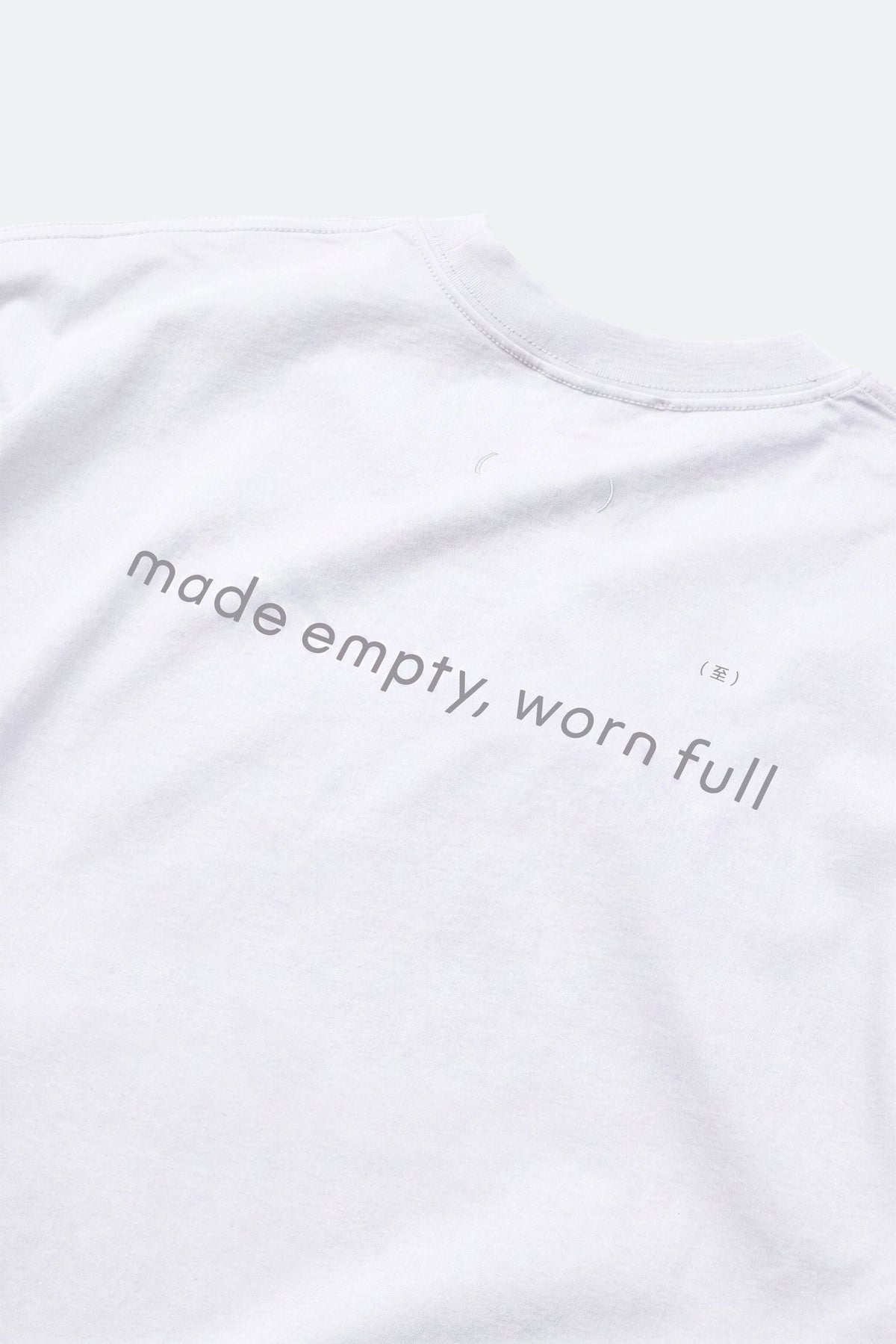 (empty) manual co. summer solstice tee/ white - GROGROCERY