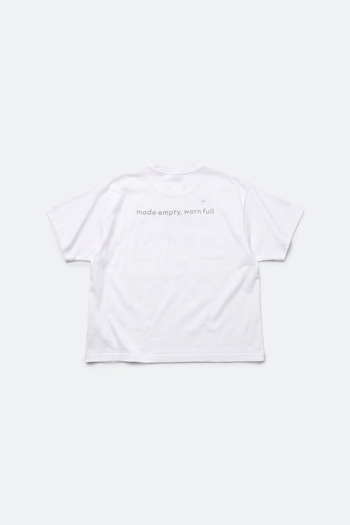 (empty) manual co. summer solstice tee/ white - GROGROCERY