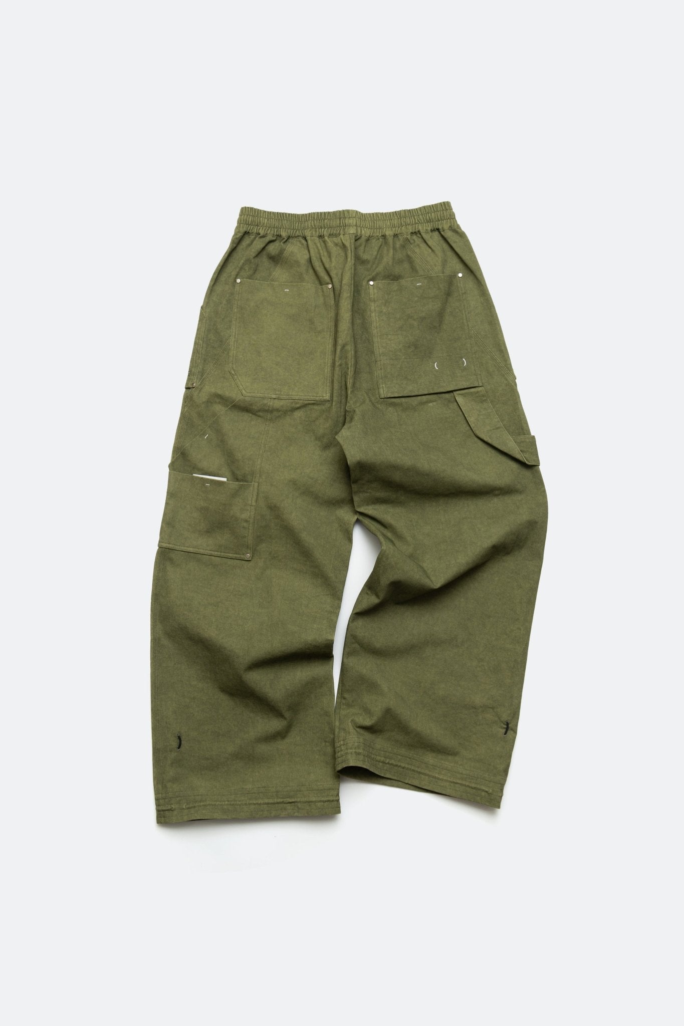 (empty) manual co. utility cargo pants/ army green - GROGROCERY