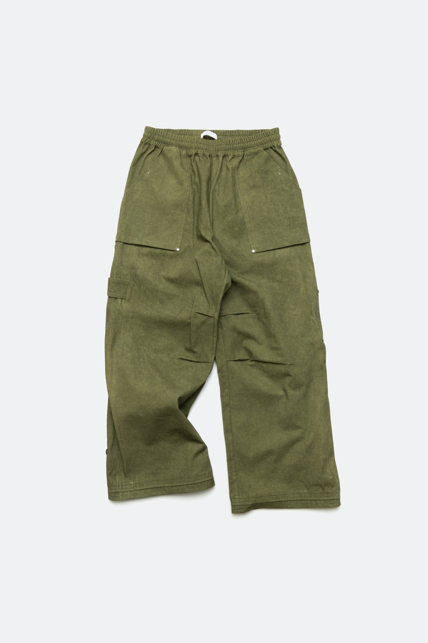 (empty) manual co. utility cargo pants/ army green - GROGROCERY