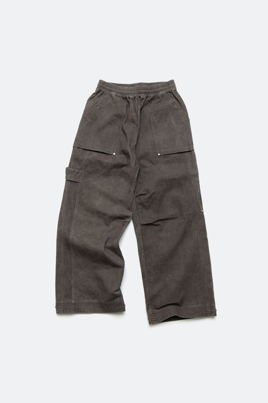 (empty) manual co. utility cargo pants/ purplish grey - GROGROCERY