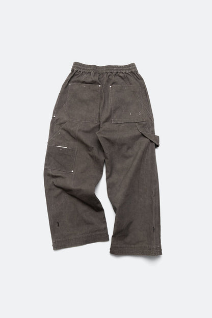 (empty) manual co. utility cargo pants/ purplish grey - GROGROCERY