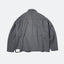 (empty) manual co. wide cut wool blend blouson jacket/ dark cement - GROGROCERY