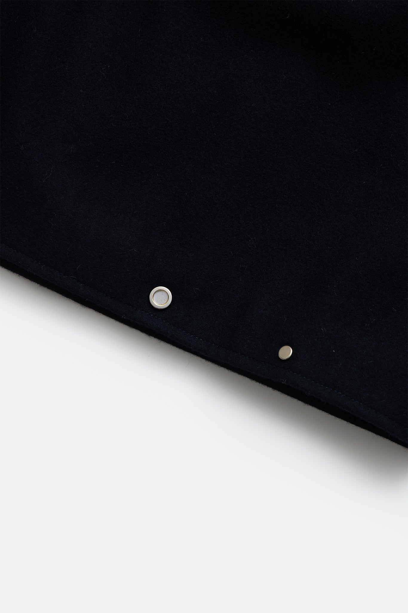 (empty) manual co. wool blend blouson jacket/ indigo black - GROGROCERY