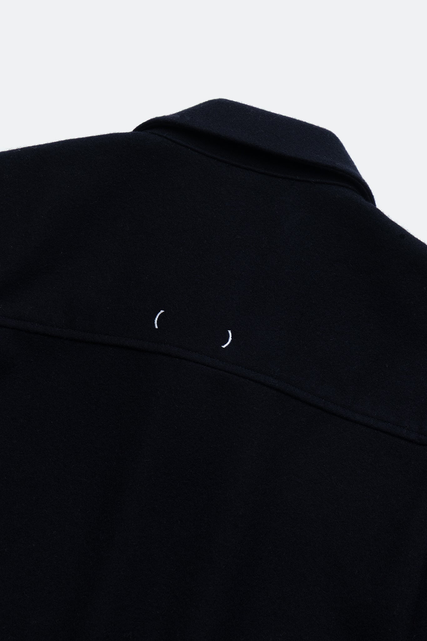 (empty) manual co. wool blend blouson jacket/ indigo black - GROGROCERY