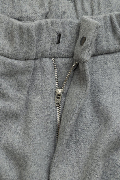 (empty) manual co. wool blend pleated pants/ grey - GROGROCERY