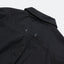 (empty) manual co. zip up shirt jacket/ black - GROGROCERY