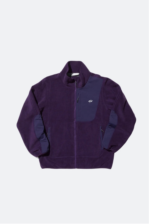 NINEpointNINE ELEMENT FLEECE JACKET/ PURPLE