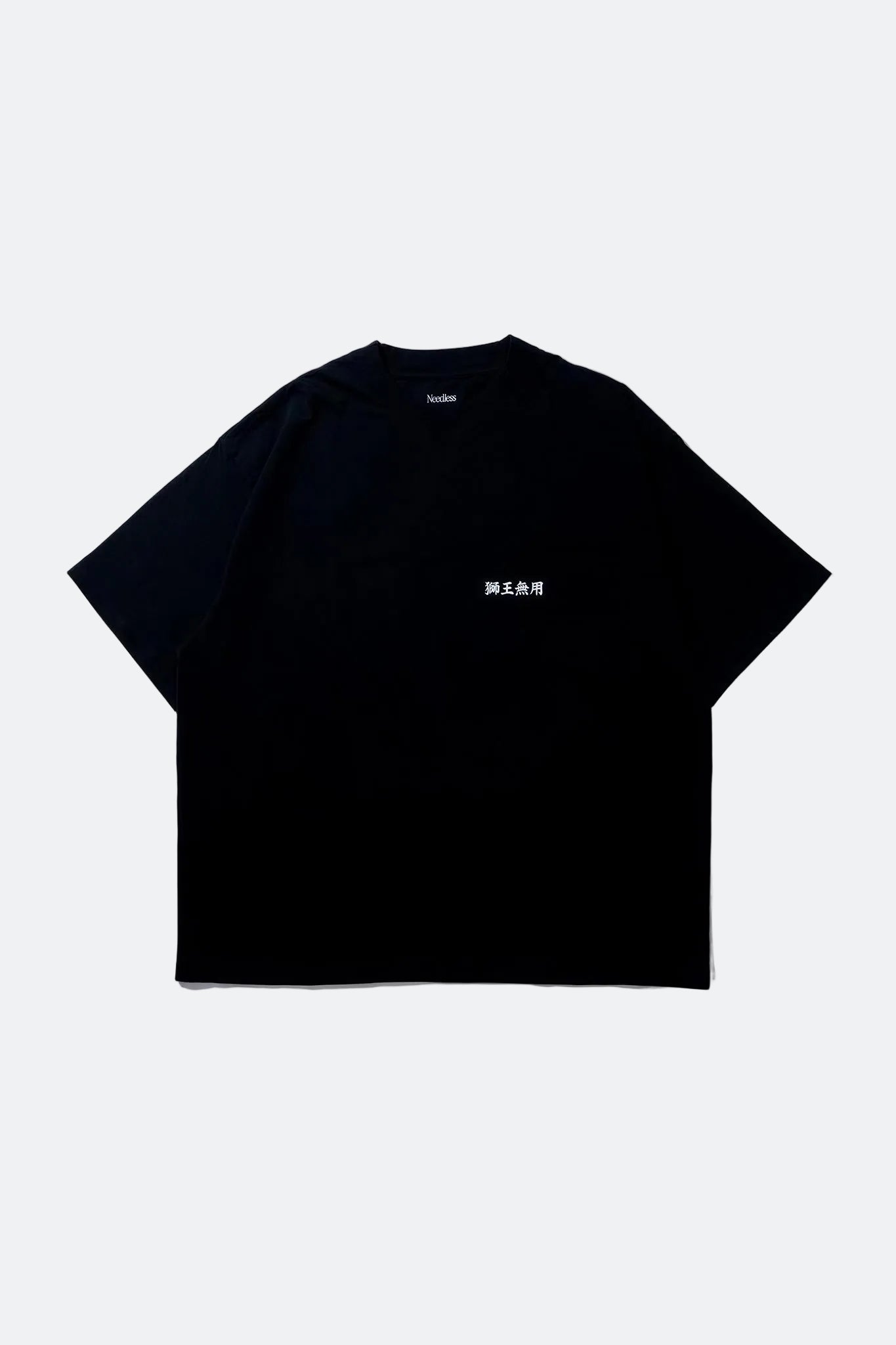 NEEDLESS SS26 POCKET TEE/ BLACK