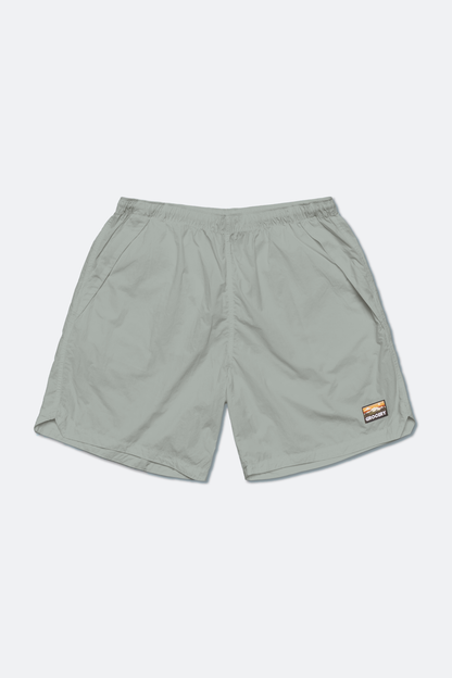 GROCERY DAILY NYLON SHORTS/ GREIGE