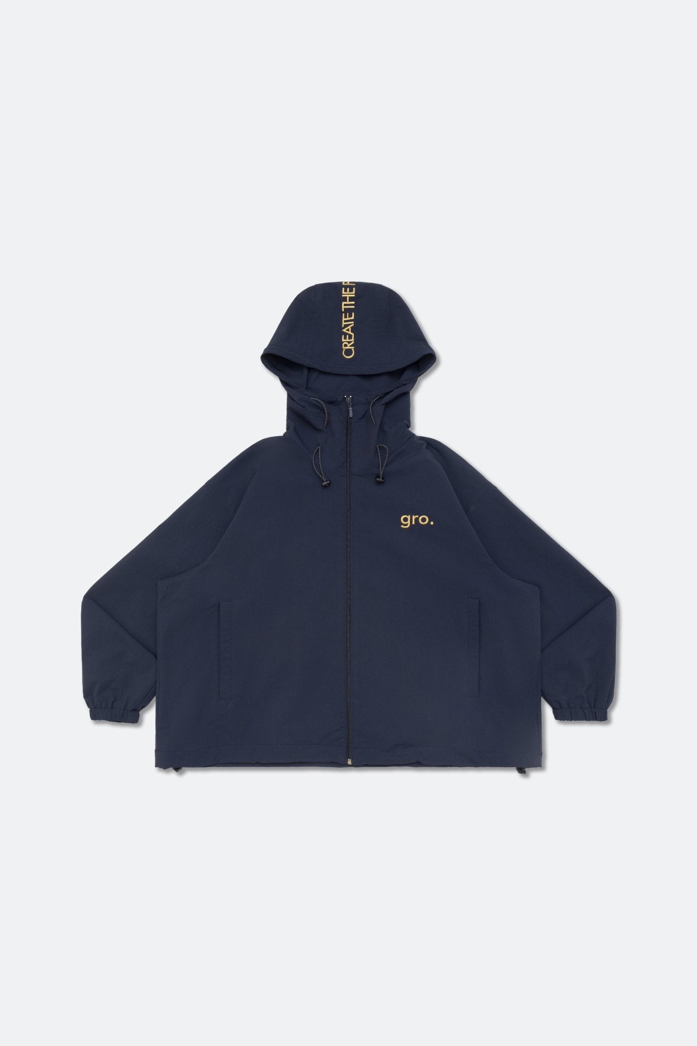 gro. by DM LIGHTWEIGHT PARKA JACKET/ NAVY - GROGROCERY