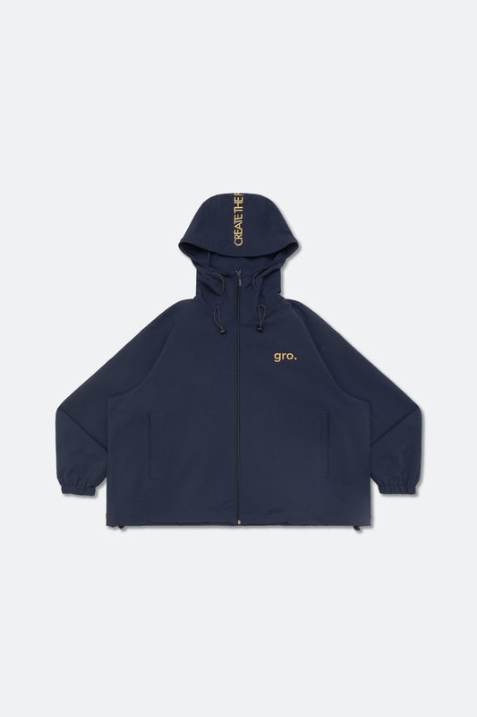 gro. by DM LIGHTWEIGHT PARKA JACKET/ NAVY - GROGROCERY
