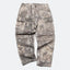 gro. By YH LIGHT WASHED WIDE LEG CARGO PANTS/ REAL TREE CAMO - GROGROCERY