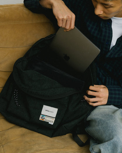 GROCERY 22L PATCH LOGO DAYPACK/ WASHED CHARCOAL - GROGROCERY